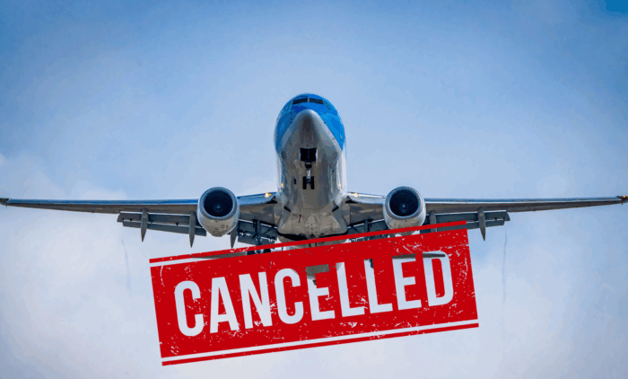 Flight cancellations due to Middle East airspace closure in June 2025